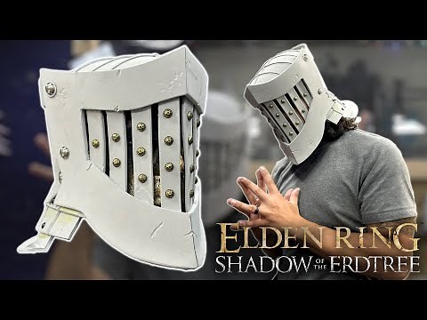 How to BUILD the Helm of Solitude from Elden Ring | FREE FOAM TEMPLATES - Part 1
