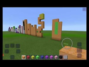 Minecraft Number blocks 1-30