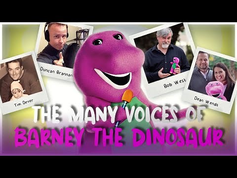 THE MANY VOICES OF BARNEY THE DINOSAUR | FROM THE PAST TO THE FUTURE!!!