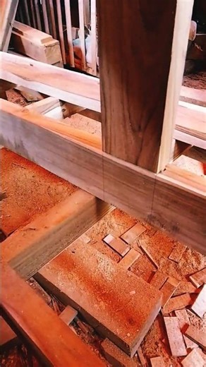 Simple way to install mortises #woodworking #tips #diy #skills #shorts