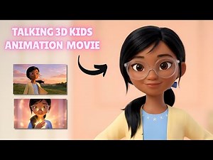 My Full 3D Animation Workflow Using Domo AI, ChatGPT & Google Gemini | Kids Animation Story Making