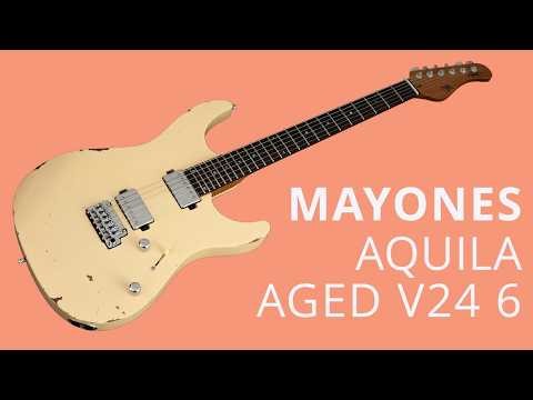Mayones Aquila Aged V24 6 - NAMM 2026 | No Talking Demo