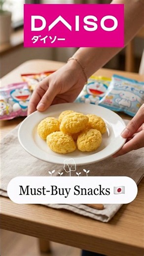 Must-Buy Japanese Snacks at DAISO 🇯🇵 #daisojapan #japanesesnacks #100yenshop