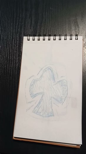 Snow Angel Drawing ❄️