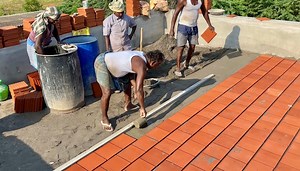 Technology of Cool roof Tile Installation Accurately | G.G.Construction