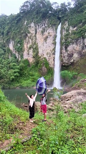 This Hidden Waterfall Will Take Your Breath Away! 😍 #Shorts