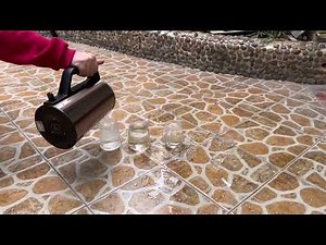 Heat resistant borosilicate glass and normal glass testing