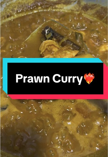 Simple Prawn Curry 😍 #cookformyhusband #housewife #fypシ゚viral #thebyahraman #cookwithlove #eidmubarak #envithusamayal #eidmubarak
