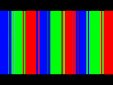 25 Minutes ULTRAFAST Screen Burn-In Fix Video | Hyper RGB Fixer For Frozen Pixels For All Displays