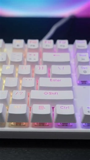 Ant Esports MK700 V2 TKL Gaming Keyboard | RGB Backlit | 87 Keys | Mechanical Feel | Waterproof |