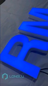 Experience the magic of RGB illuminated letters!😎😎 #ledsigns #signs #rgbsigns #rgb #signages