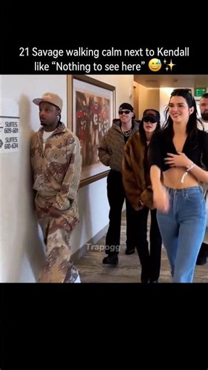 21 Savage spotted walking beside Kendall Jenner and trying to keep it low-key 👀…#21savage #kendall