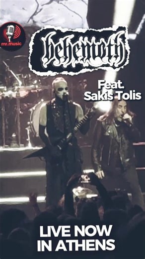 BATHORY performed by BEHEMOTH ft. Sakis Tolis of ROTTING CHRIST