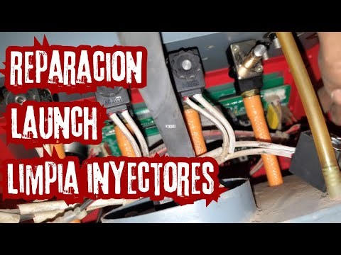 LAUNCH injector cleaning machine repair