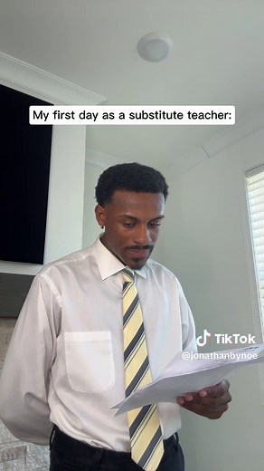Jonathan Bynoe Wife: First Day as a Teacher