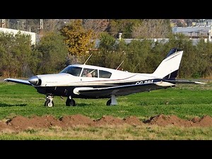 Piper PA-24-250 Comanche CC-PPI takeoff at Tobalaba Airport (SCTB)