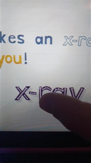 Endless reader x-ray sound