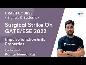 Impulse function & its properties | Lec 6 | Signals & Systems | Crash Course