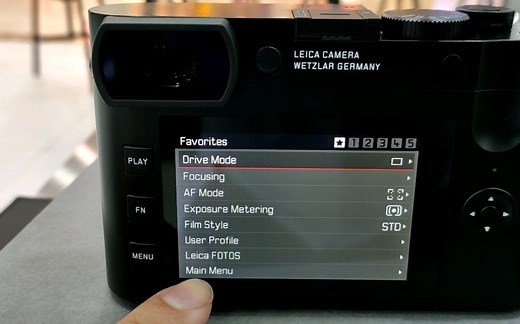 徕卡Q2如何设置中文菜单 英文菜单调中文