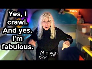 This Senior Woman Crawls on the Floor of Her Minivan — My Setup Will Surprise You