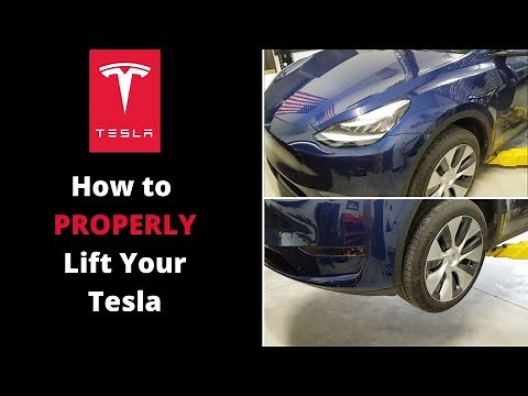 How to Properly Lift Your Tesla Model Y, S, X, 3 | How to Use Tesla Pucks to Raise a Tesla
