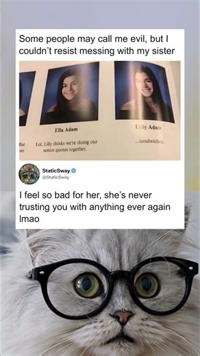 She thought it was funny until everything blew up