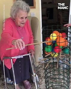 575K views · 5.8K shares | This care home made their own version of Kerplunk to help keep the residents entertained during the lockdown  | The Manc | Facebook