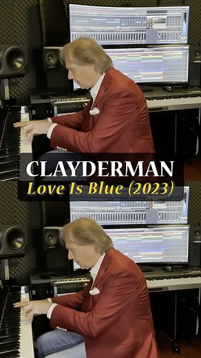 4.8M views · 165K reactions | “Love Is Blue” - Richard Clayderman (2023 version)  Richard gave this special performance of “Love Is Blue” in his studio in 2023—full video available to stream now on YouTube. Richard Clayderman first released his rendition of André Popp’s “Love Is Blue” in 1980, as part of the album “Les Musiques de l'Amour”. #richardclayderman #loveisblue #lovesongs | Richard Clayderman | Facebook