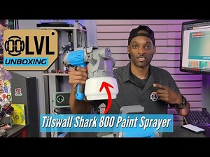 Tilswall Shark 800 Paint Sprayer Review and Demonstration