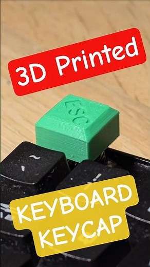 From 3D Printer to Mechanical Keyboard: Custom Keycap 🚀
