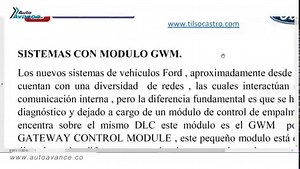 ¿Conoces qué es y cómo funciona el Modulo GWM en Ford? En este video el Ing. Tilso Castro nos explica de modo General qué es y su función al momento de realizar programaciones. Capacítate en Programación de Módulos por J2534 para la marca Ford, inscríbete al curso virtual hasta el 15 de Marzo con e 20% de descuento. Conoce el contenido del curso y accede al material previo aquí 👉https://www.autoavance.co/courses/programacion-modulos-j2534/ Más información 📲 573185481315. | Auto Avance
