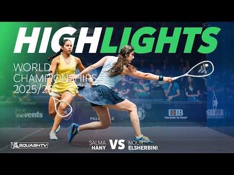 🇪🇬 ElSherbini v Hany 🇪🇬 | PSA World Championships 2025/26 | QUARTER FINAL HIGHLIGHTS