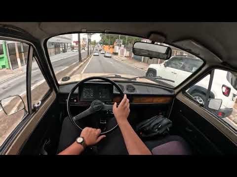What It’s Like to Drive a 1978 Fiat 147 Every Day | POV 4K 🚗✨