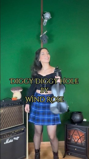 Diggy Diggy Hole by @W‪@WindRoseOfficial‬violincover #metal #fantasy #fantasymetal #violin #nerd #dnd