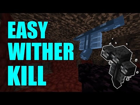 How to KILL the WITHER Easy & Safe | Minecraft Survival Guide