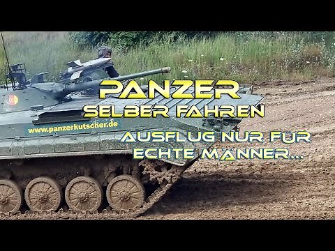 Panzer fahren in Brandenburg - Nur für echte Männer... Panzer-Fun-Fahrschule
