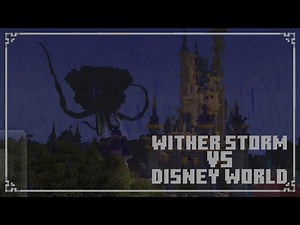 The Wither Storm Destroys The Magic Disney World Kingdom In The Minecraft OFFICIAL Marketplace DLC!!