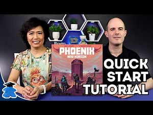 Phoenix New Horizon - Start Playing in 14 minutes - Concise Board Game Tutorial