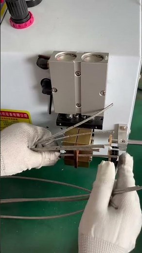 Fabric braided cable thermal Wire Stripping