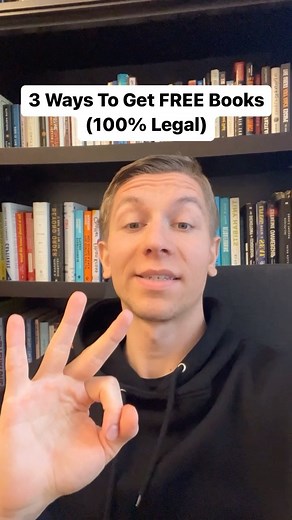 Alex Wieckowski | Book Reviewer on Instagram: "3 Ways to get books for FREE (100% legal): -Openlibrary -Project Gutenberg -LibriVox For more reading tips & tricks follow @alexandbooks_ "