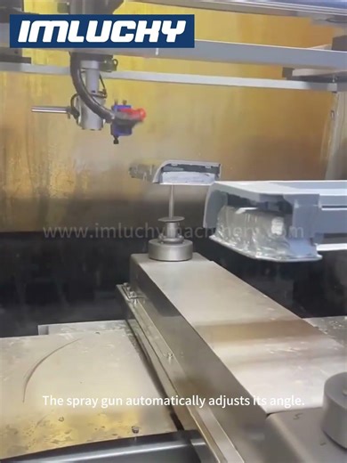 Intelligently manufacture the future of painting · 5-axis automatic spraying machine #machine