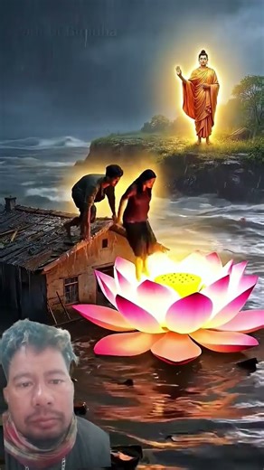 From Dark Storm to Dawn BUDDHA's Lotu