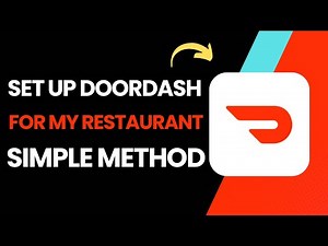 How To Set Up Doordash For My Restaurant (2025) - STEP BY STEP !