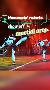The AgiBot X2 robot is rehearsing for its New Year’s eve performance, demonstrating impressive martial arts moves. This innovative robot show integrates AI with traditional cultural elements, offering a unique and tech-infused spectacle. [Video: Xinhua] #Robotics #AI #MartialArts #Culture #Innovation | World Internet Conference