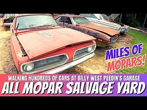 Touring Miles of Mopars @ Billy West Peedin's Garage & Wrecking Yard