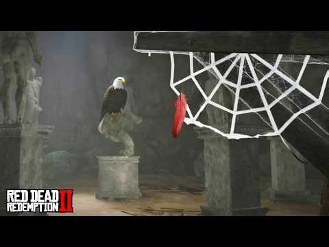 What Happens if You Follow The Bird? - Spider Web Mystery (RDR2)