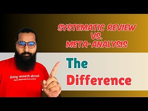 Systematic Review vs. Meta-analysis | Key Differences