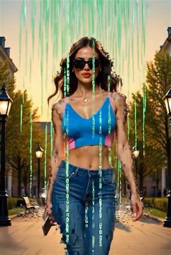 «The Glitch in the Matrix ⚡️»#glitchinthematrix