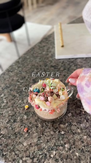 Easter Hot Chocolate Recipe Tutorial