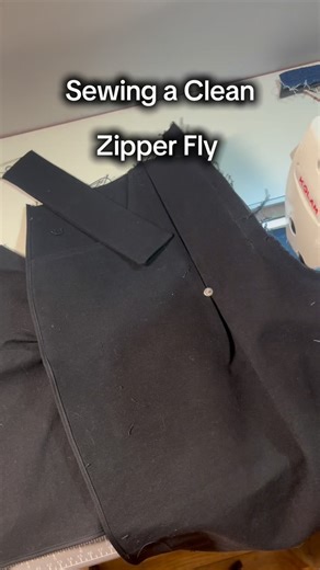Anthony on Instagram: "Another Non Verbal sewing video, I’ve been experimenting with zipper flys and I think i’ve almost found the perfect method. let me do a few more and I might do a tutorial pheraps🥴 This Zipper fly is for a commission of course !! Commissions opening soon!! #sewing #designer #custommade #menswear #custompants"